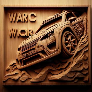 3D model WRC 9 game (STL)